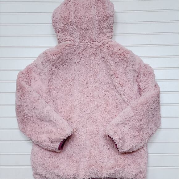 Lands End Reversible Insulated Fleece Jacket/Coat - Picture 8 of 10